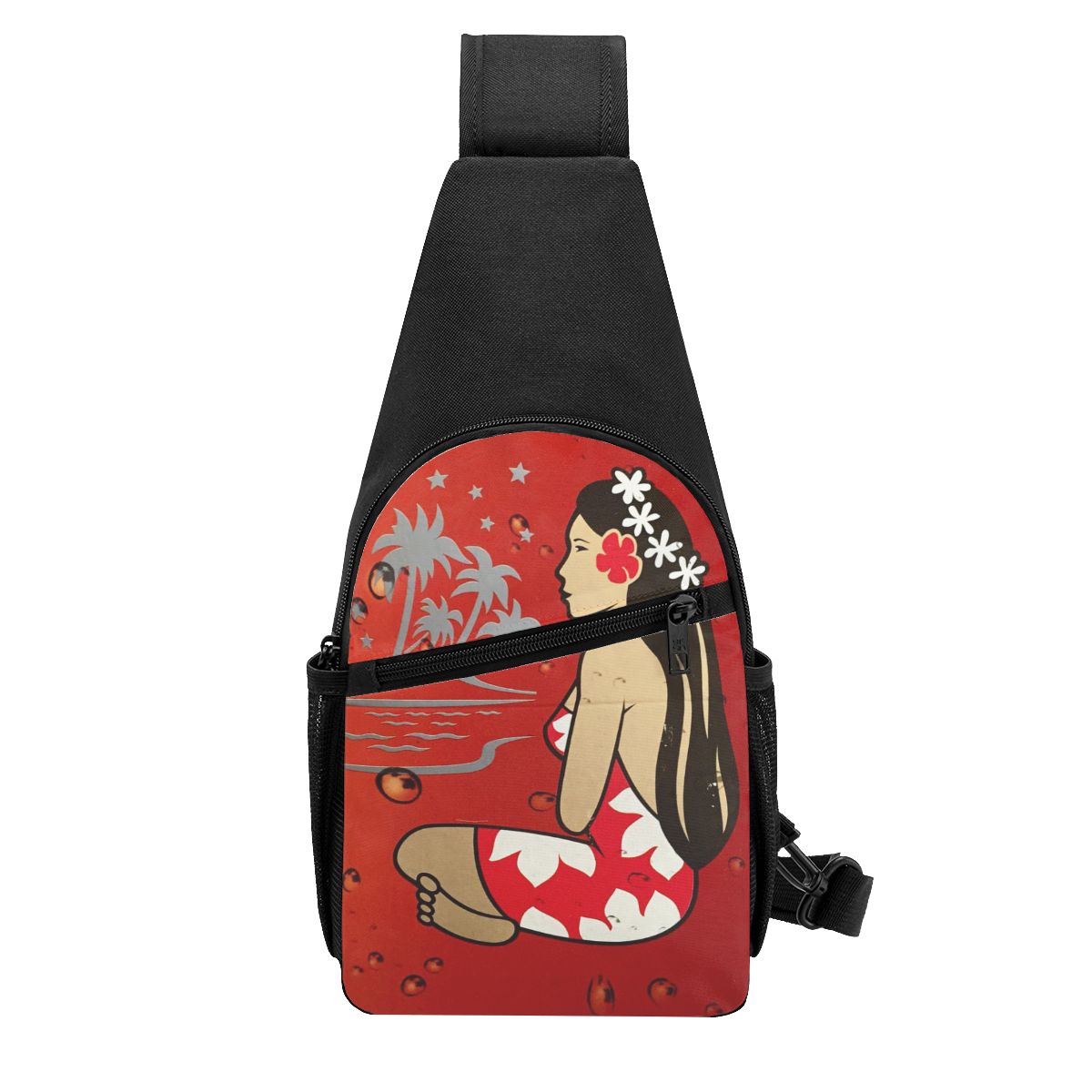 Sling Backpack Shoulder - Hinano Tahiti Chest Bag Men Sling