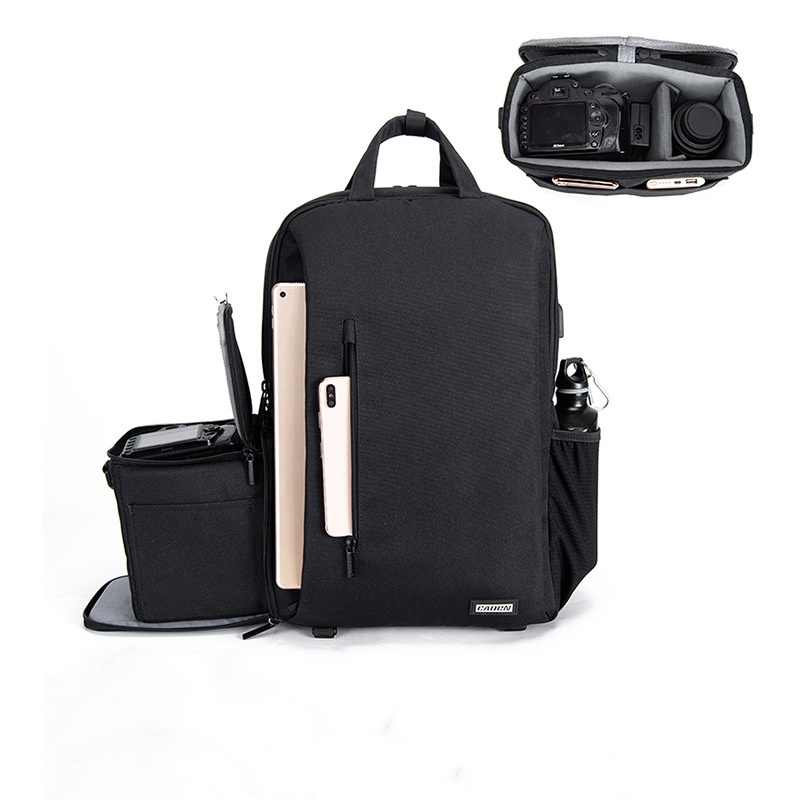 Laptop Backpack 15.6 - large Camera Backpack DSLR/SLR/Mirrorless Photography Waterproof