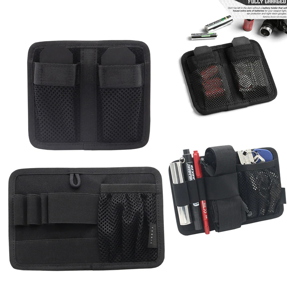 Backpack Insert Organizer - Tactical Hook Fasteners Pouch EDC Accessory
