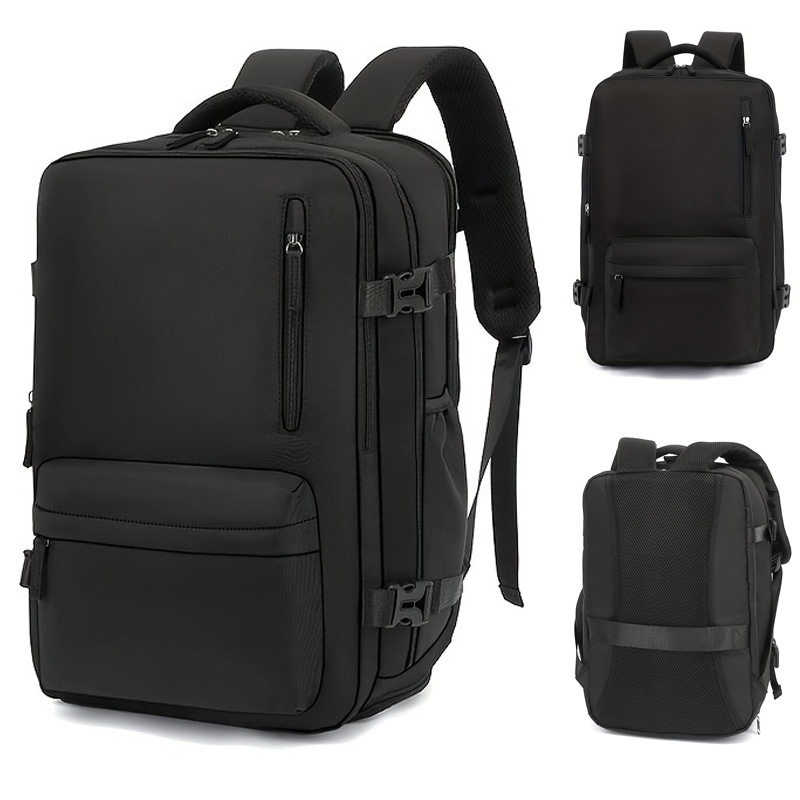 Laptop Backpack 15.6 - Expandable Business Travel Backpack, Waterproof Laptop