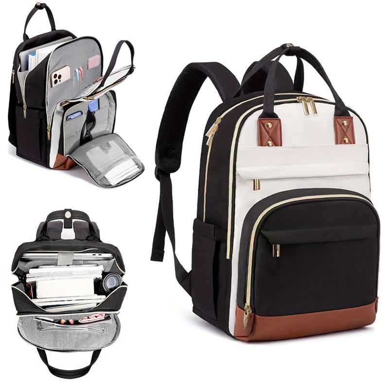 Fashion Backpack Women - Airline designed adjustable shoulder strap women's