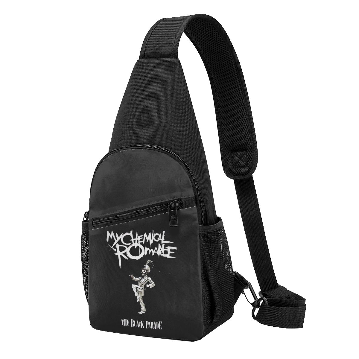 Sling Backpack Shoulder - Rock MCR My Chemical Romance Chest