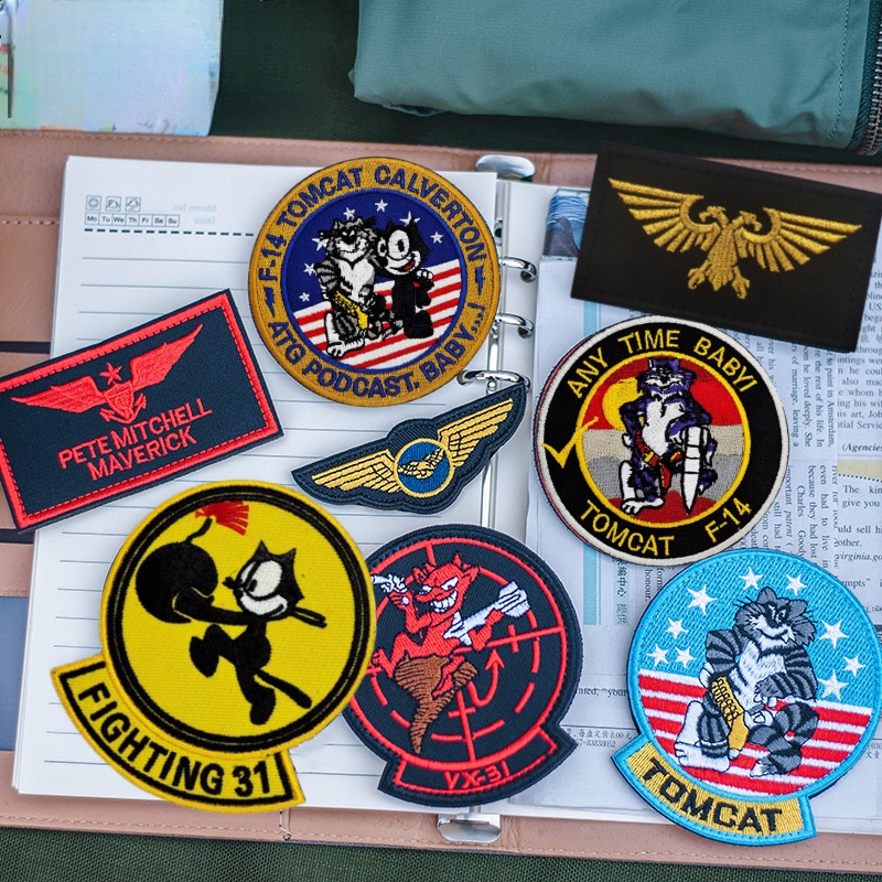 Urban Backpack Tactical - Area 7 Top Gun Morale Badge