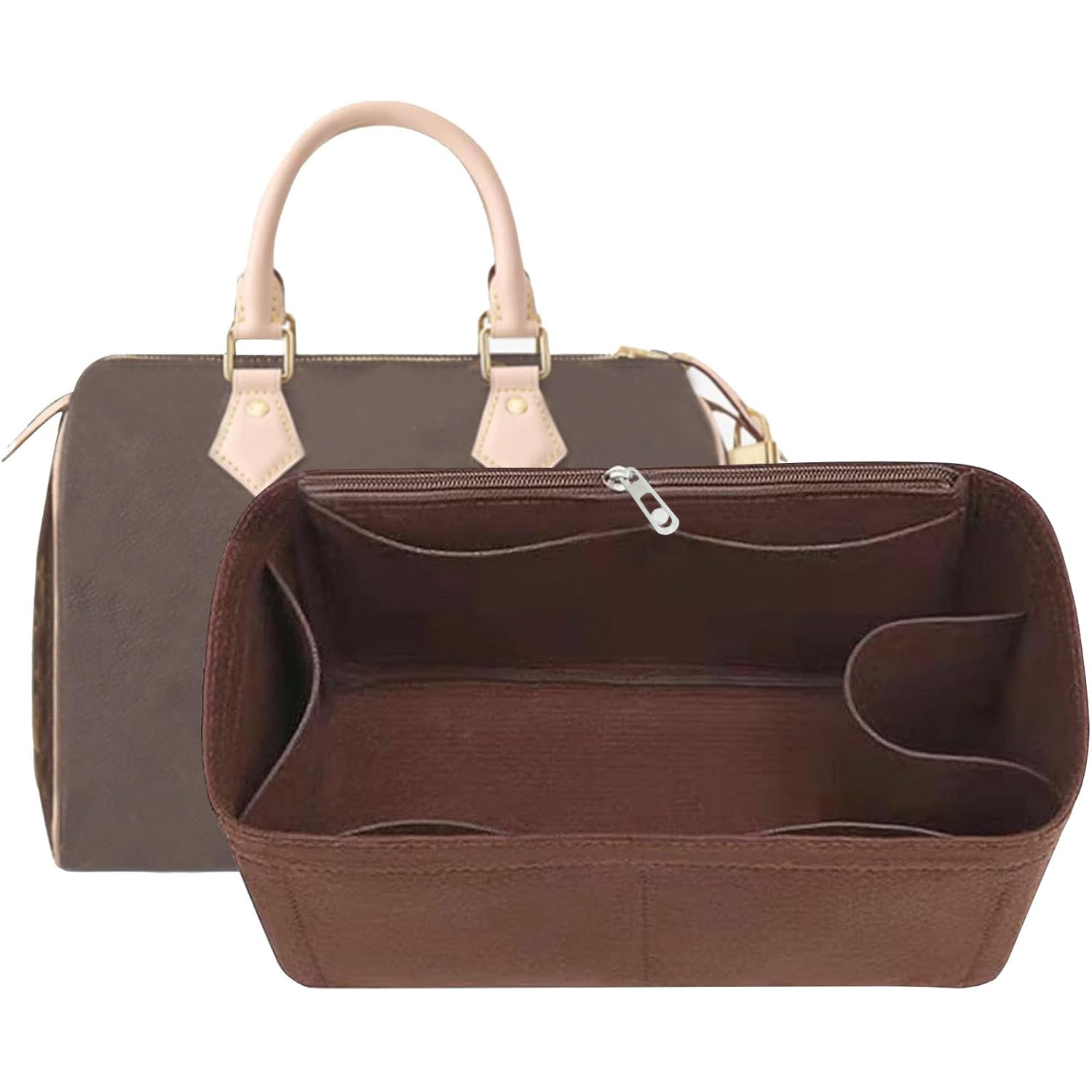 Backpack Insert Organizer - Purse Inserts for Speedy 25/30 Organizer