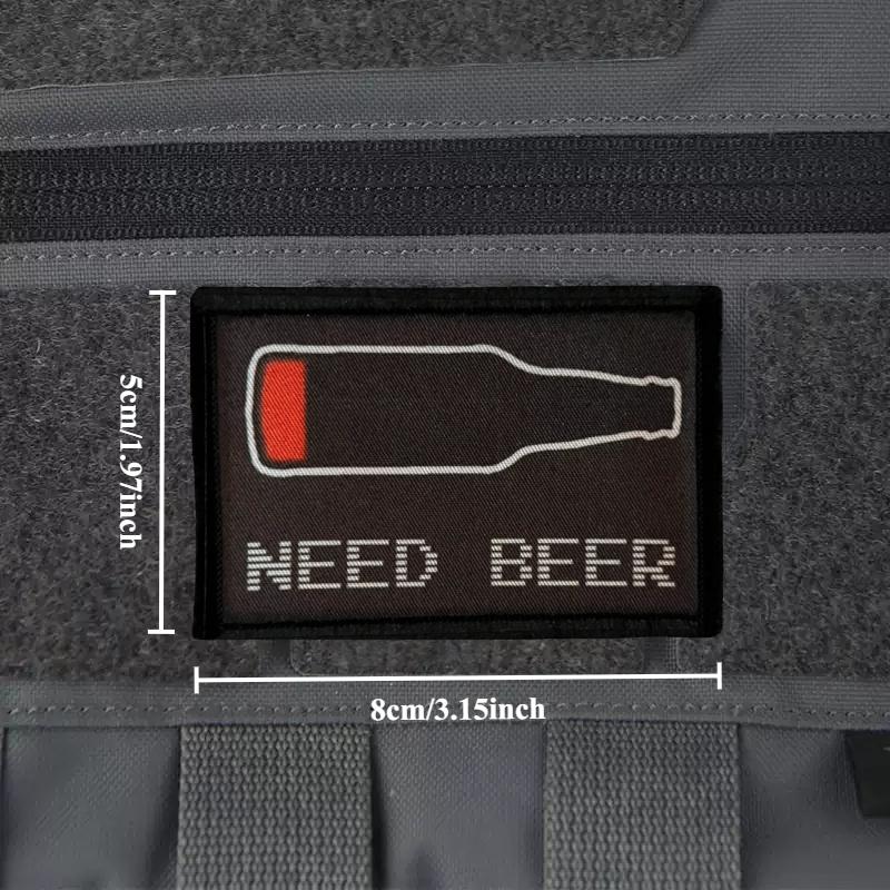 NEED BEER Printed Patch on Clo - Urban Backpack Tactical 评论和价格