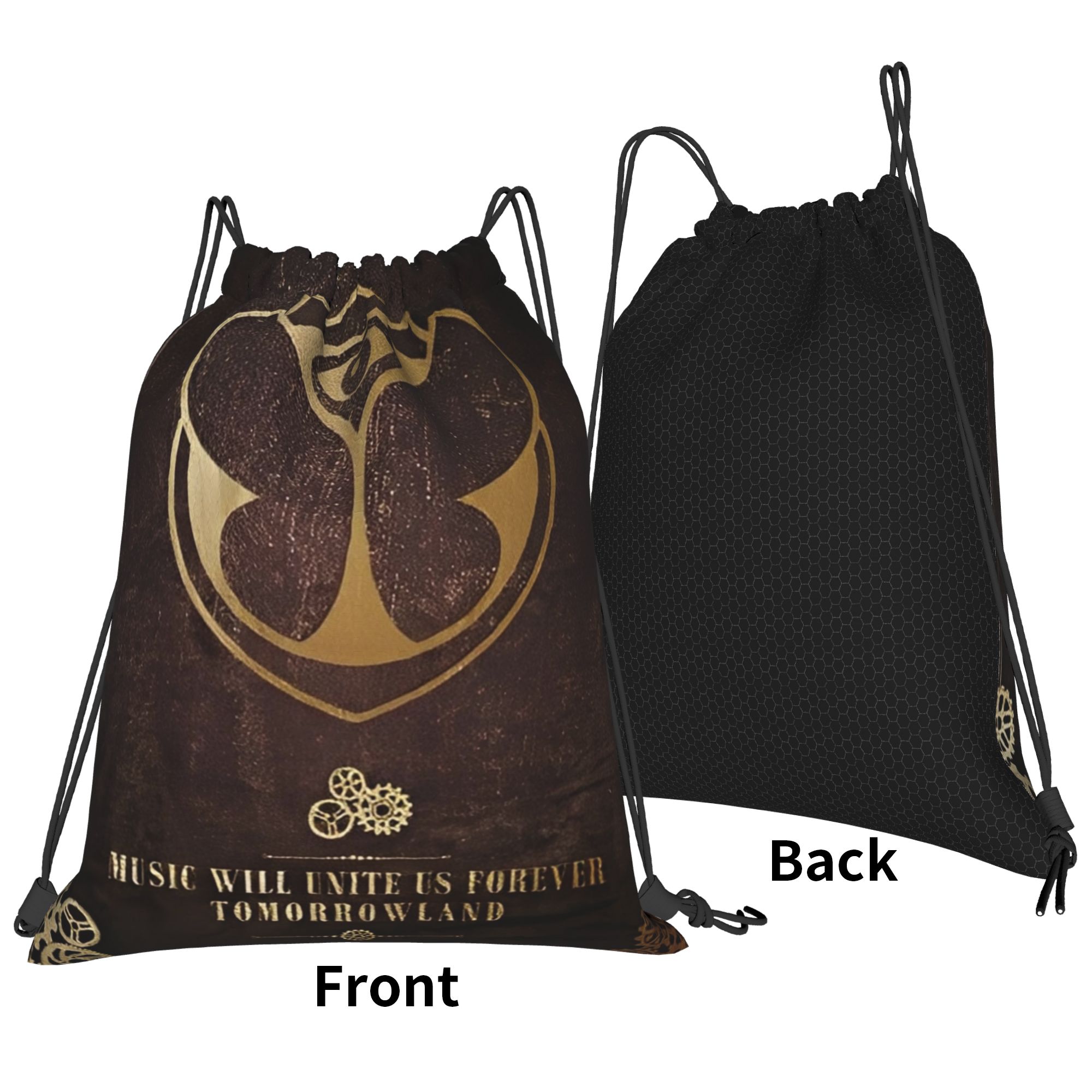 Tomorrowlands  Drawstring Bags - Drawstring Gym Bag 评论和价格