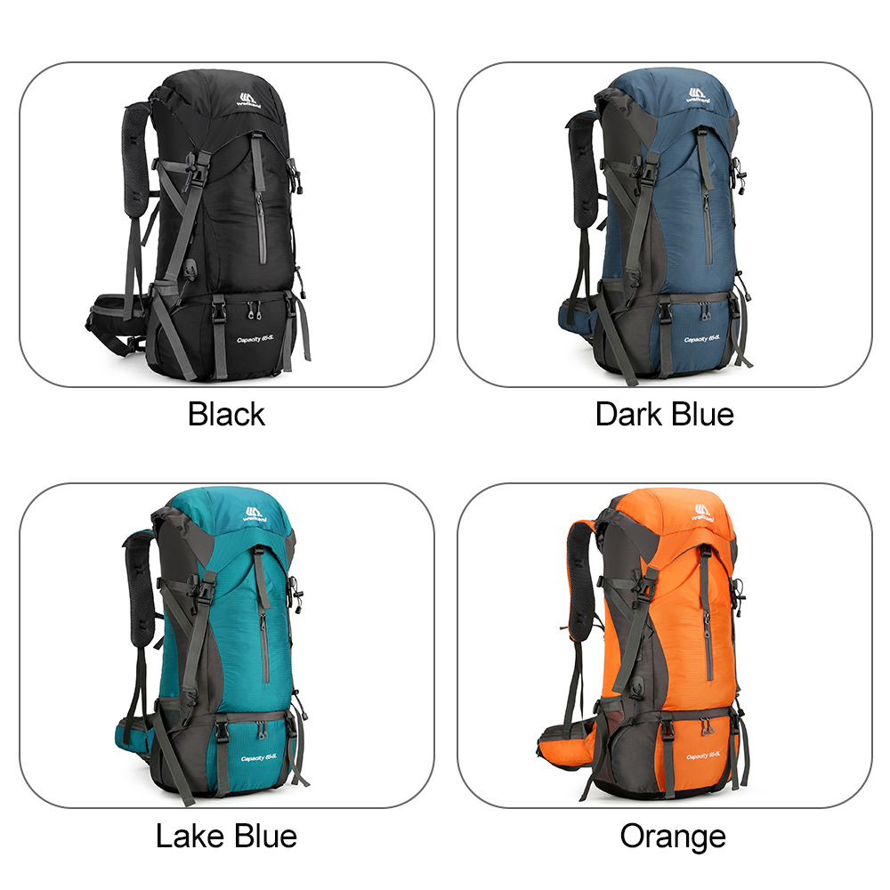 70L Travel Backpack Hiking Bac - Rain Cover Backpack 评论和价格