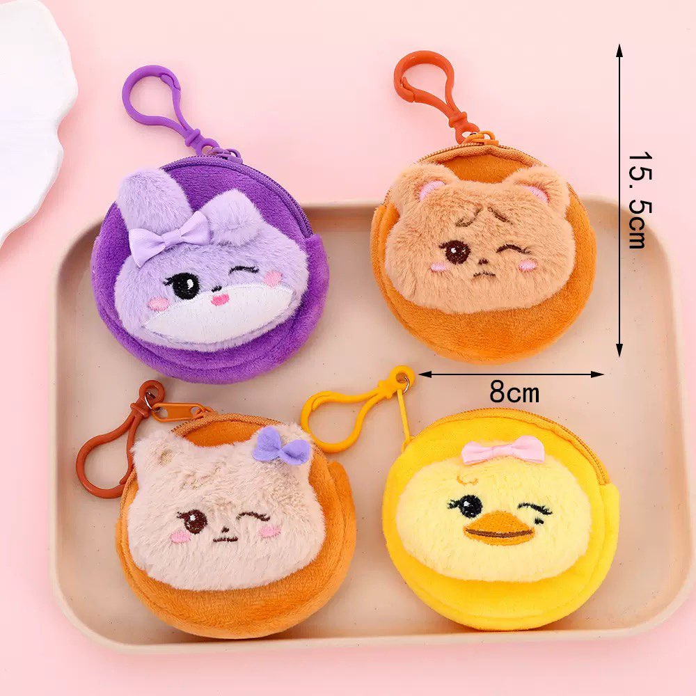 New Kawaii Plush Coin Purse Ke - Mini Backpack Purse 评论和价格