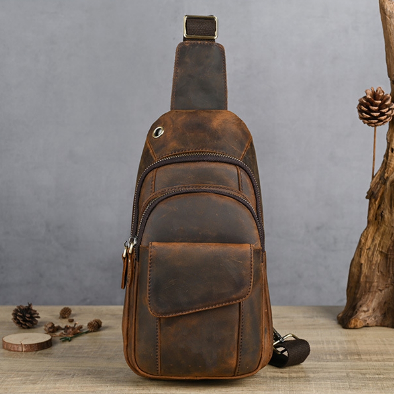 Designer Luxury Multifunction  - Leather Backpack Vintage 评论和价格