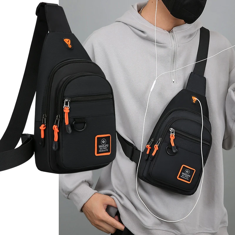 NEW Men's Chest Bag Men's Leis - Hiking Backpack Waterproof 评论和价格