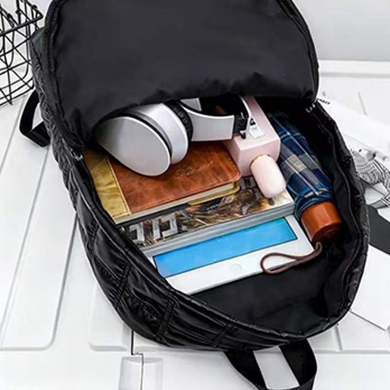 Trendy Stylish Shiny Backpack  - Canvas Backpack Casual 评论和价格