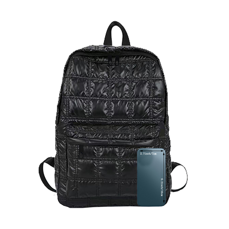 Trendy Stylish Shiny Backpack  - Canvas Backpack Casual 评论和价格