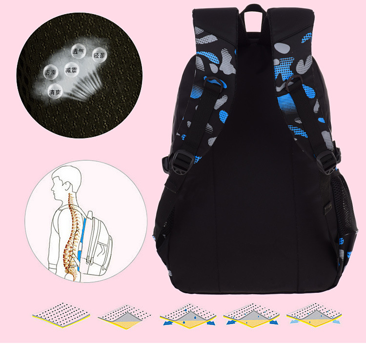 Waterproof Lightweight School  - Canvas Backpack Casual 评论和价格