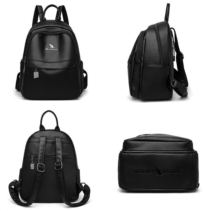 2024 New Women's Shoulder Bag  - Mini Backpack Purse 评论和价格