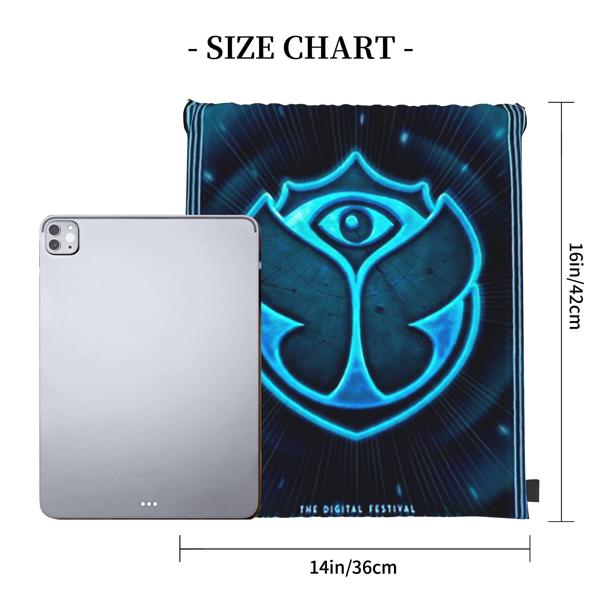 Place of the World Tomorrowlan - Drawstring Gym Bag 评论和价格