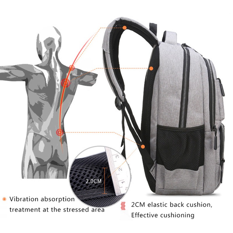 Large Capacity Backpack Men La - Laptop Backpack 15.6 评论和价格