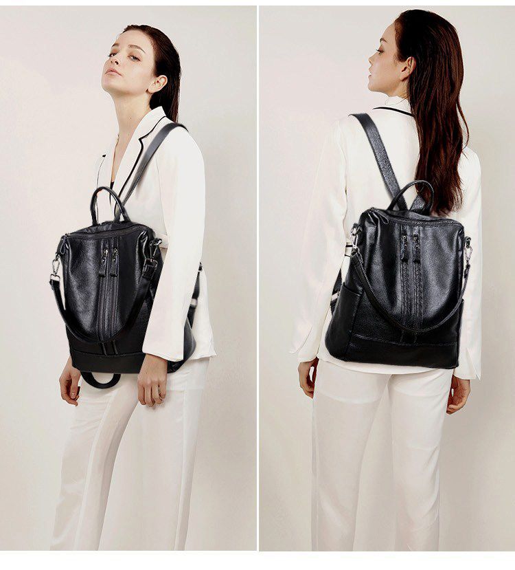 Women Soft Leather Backpack Sc - Mini Backpack Purse 评论和价格