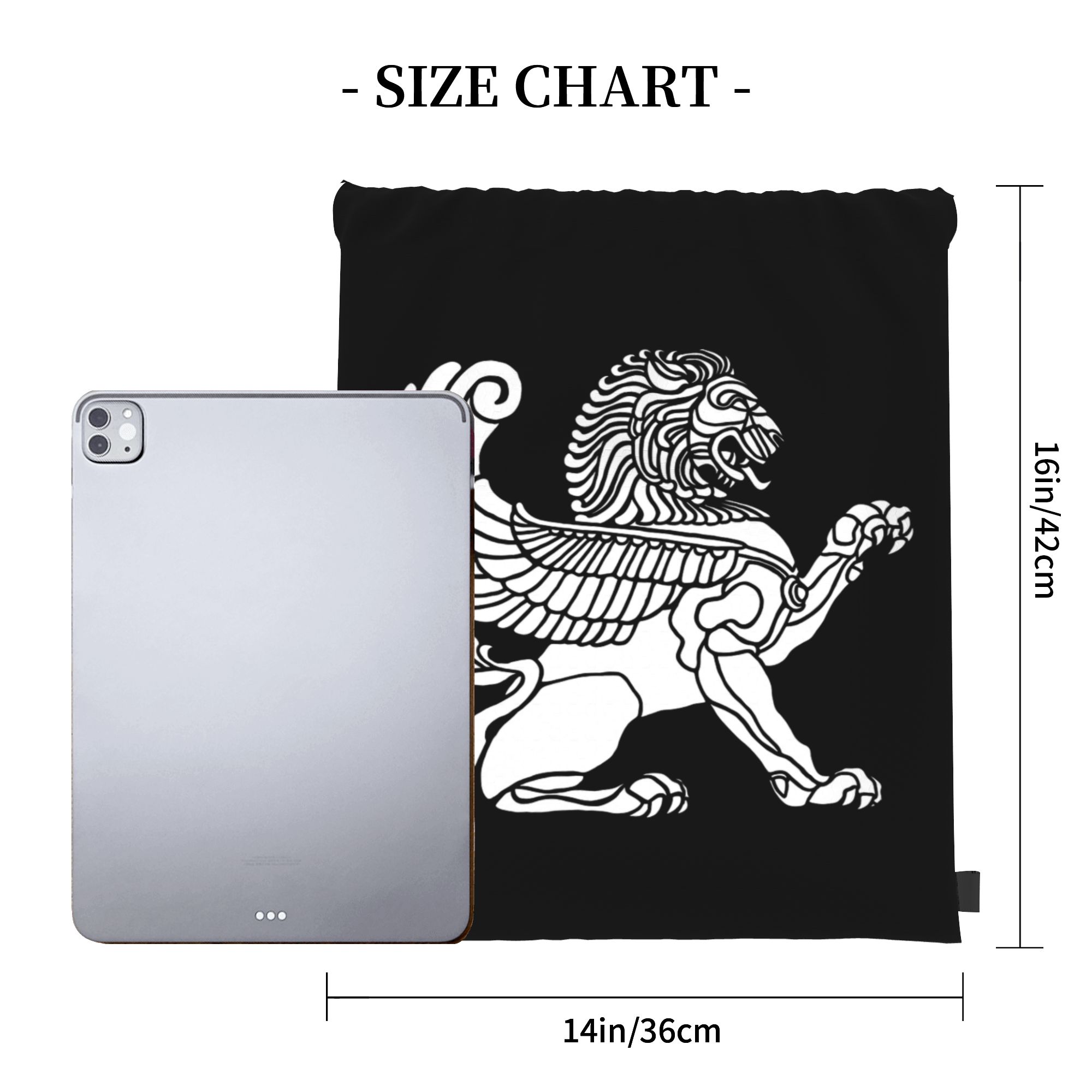 Persian Lion Iranian Iran Pers - Drawstring Gym Bag 评论和价格