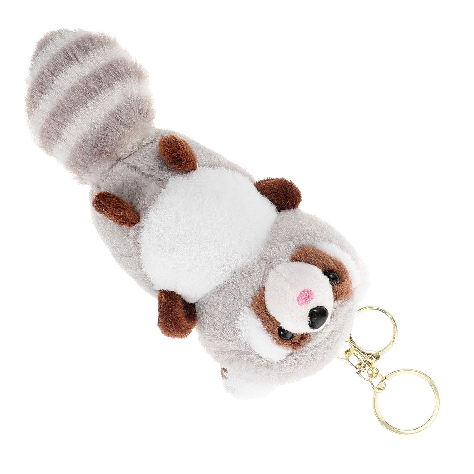 Raccoon Keychains Soft Stuffed - Mini Backpack Purse 评论和价格
