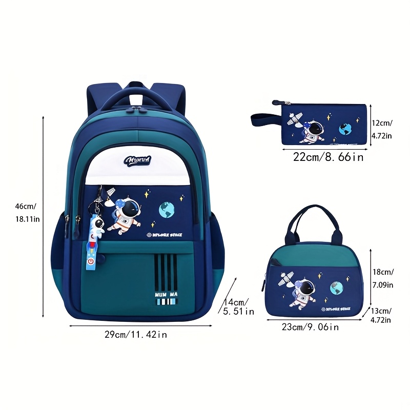 New Astronaut Cartoon Backpack - School Backpack Teen 评论和价格