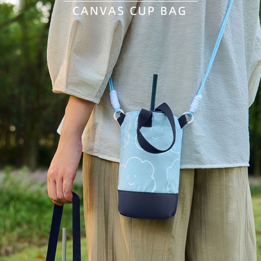 Outdoor Canvas Cup Bag Printed - Hydration Pack Outdoor 评论和价格