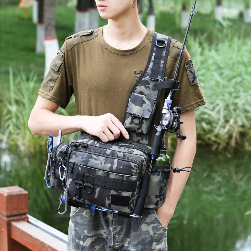 Large capacity Luya multifunct - Sling Backpack Shoulder 评论和价格
