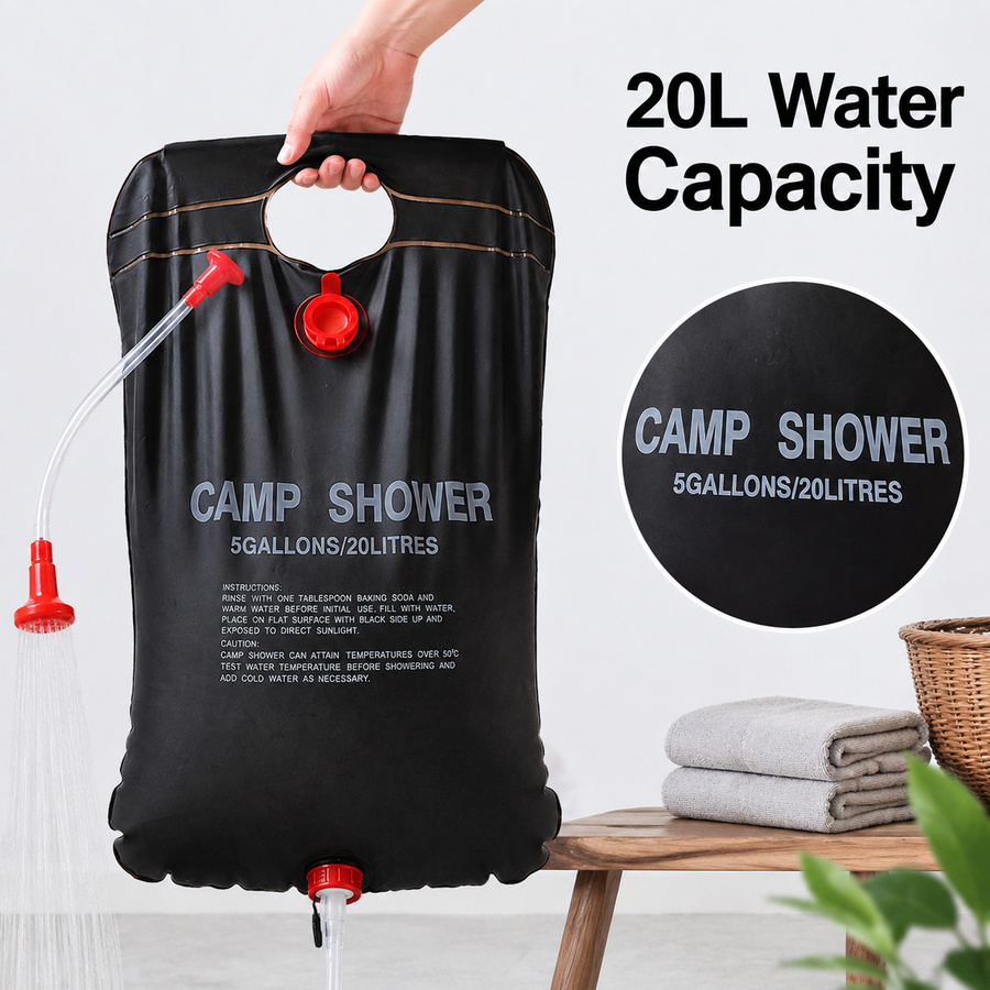 20L Solar Shower Water Bag for - Hydration Pack Outdoor 评论和价格