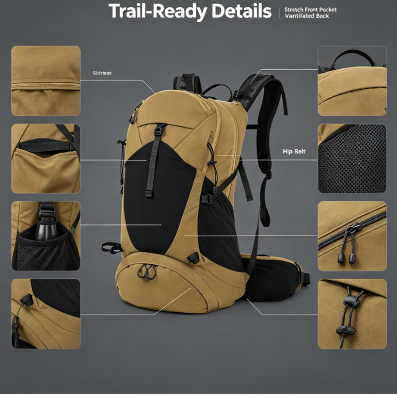 Large Waterproof Tear-Resistan - Hiking Backpack Waterproof 评论和价格