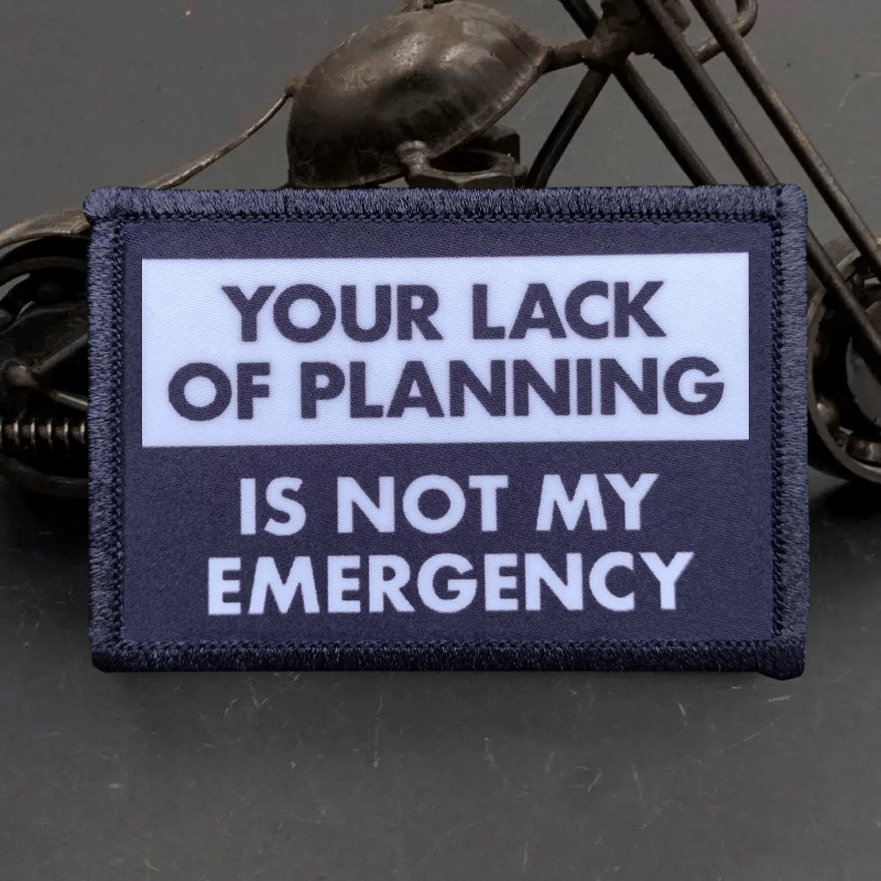 Not My Emergency Funny Patch G - Rucksack Military Style 评论和价格
