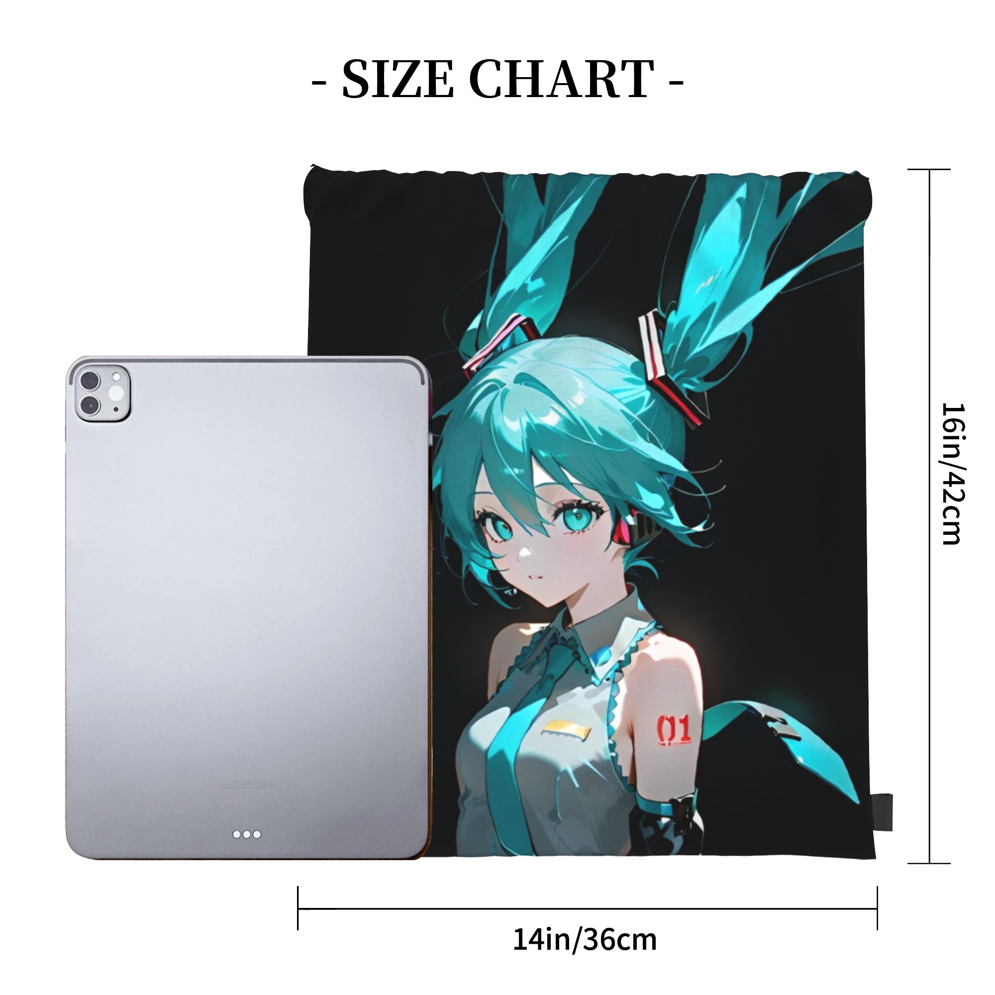 H-Hatsunes Mikus Bag Drawstrin - Drawstring Gym Bag 评论和价格
