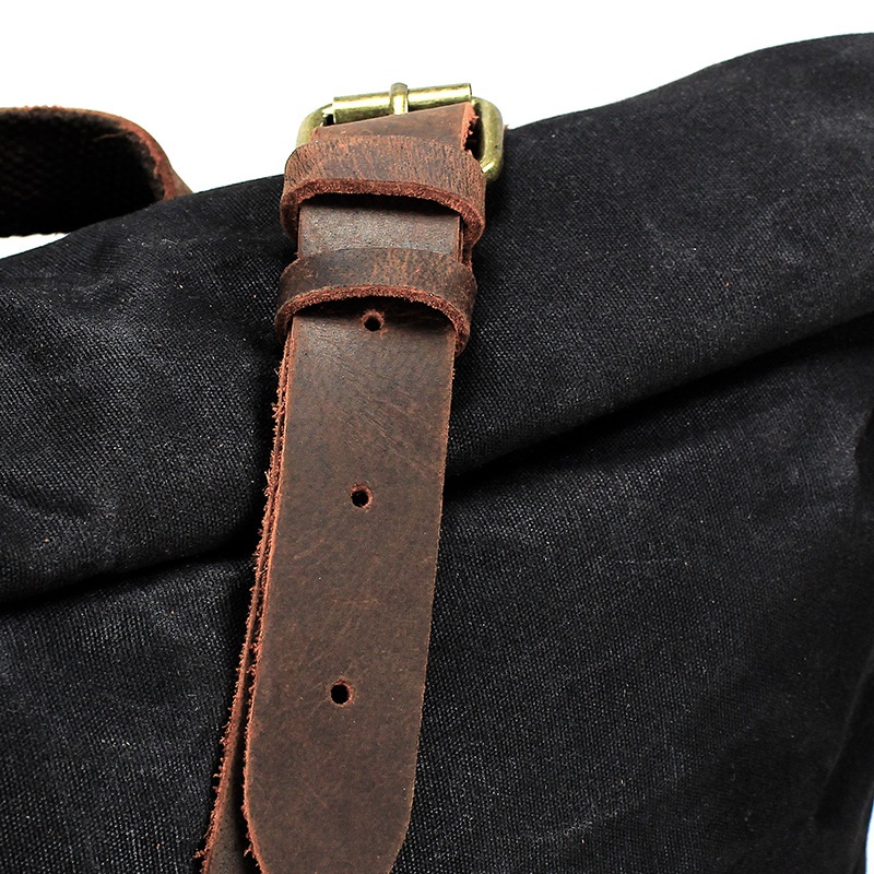 Retro Canvas Leather Backpacks - Leather Backpack Vintage 评论和价格